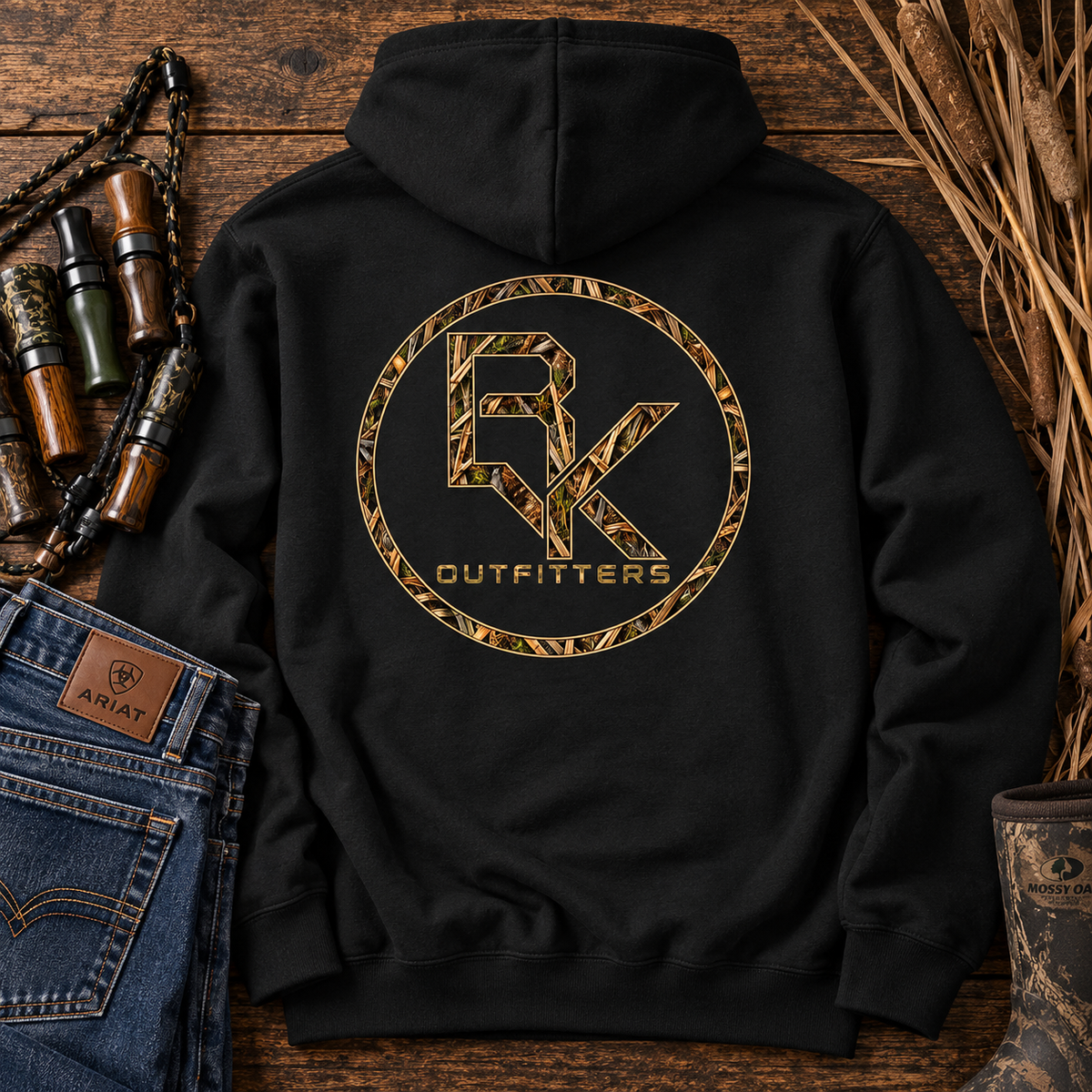 Black/Camo BK Hoodie