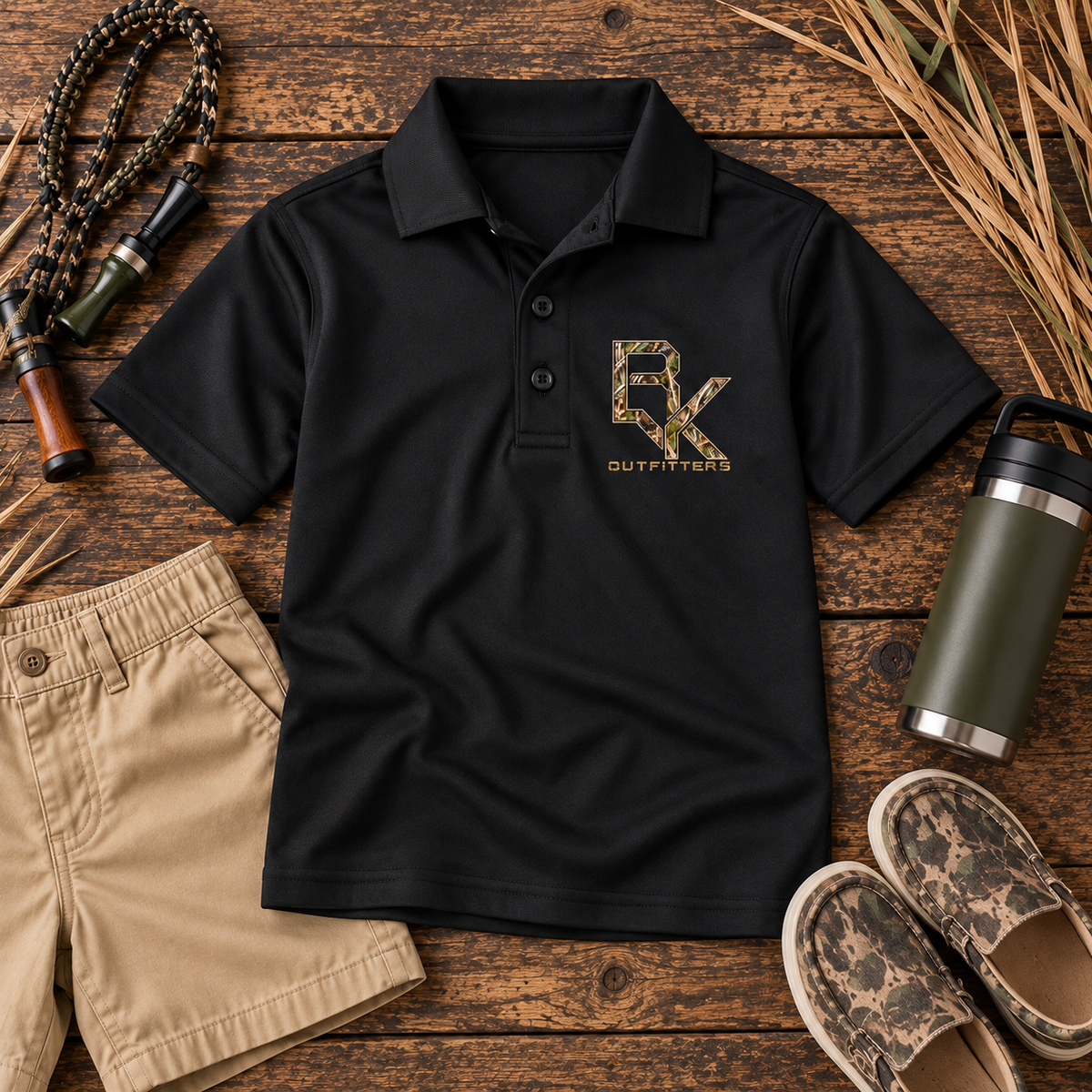 Black Youth Polo