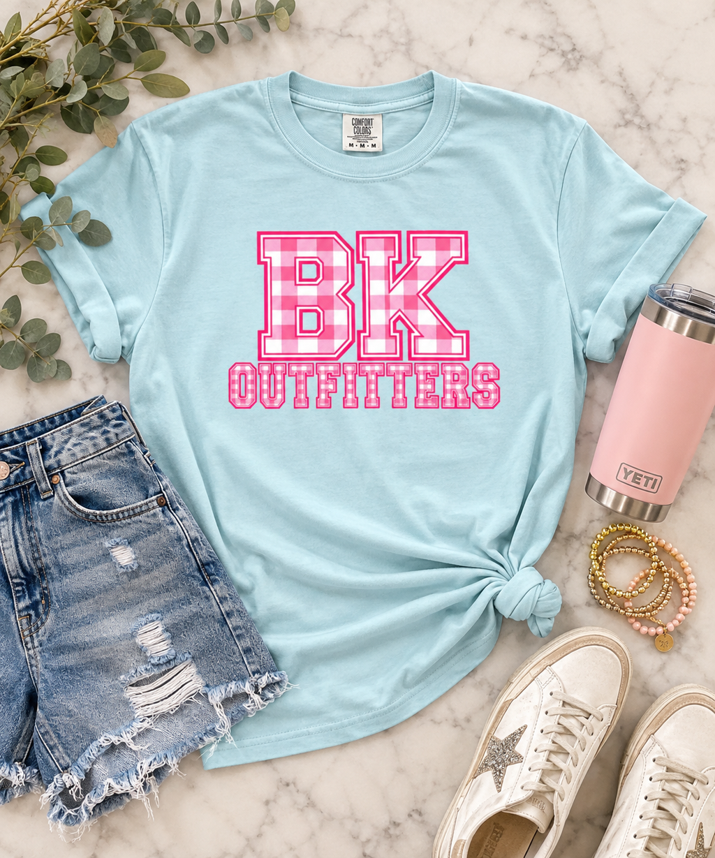 Pretty in Plaid Tee